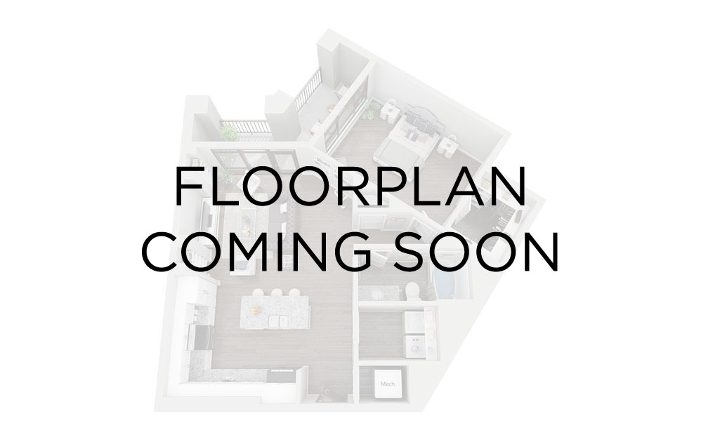 We're 100% Leased! Check Back Later - 1 bedroom floorplan layout with 1 bathroom and We're 100% Leased! Check Back Later - 1 bedroom floorplan layout with 1 bathroom and